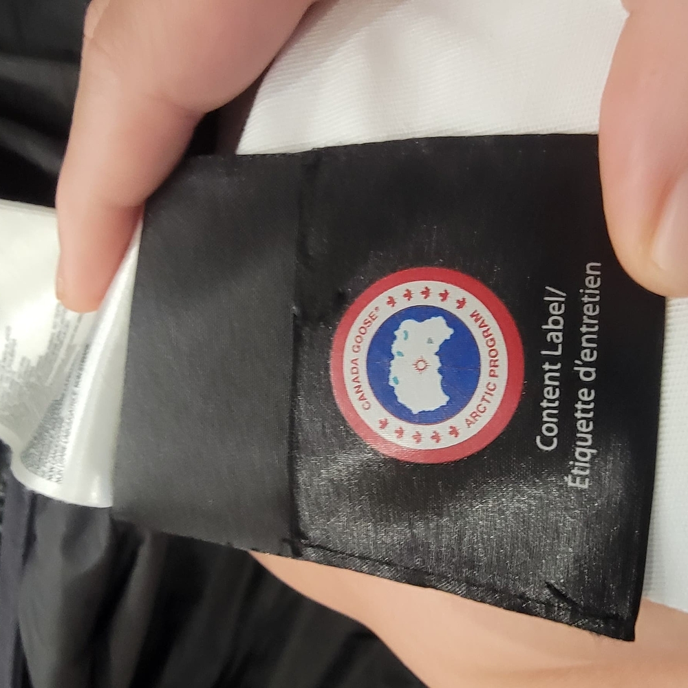 Canada Goose Long Duck Down Jacket With Hood, Small, Black (No Coyote Fur) - Picture 11 of 14